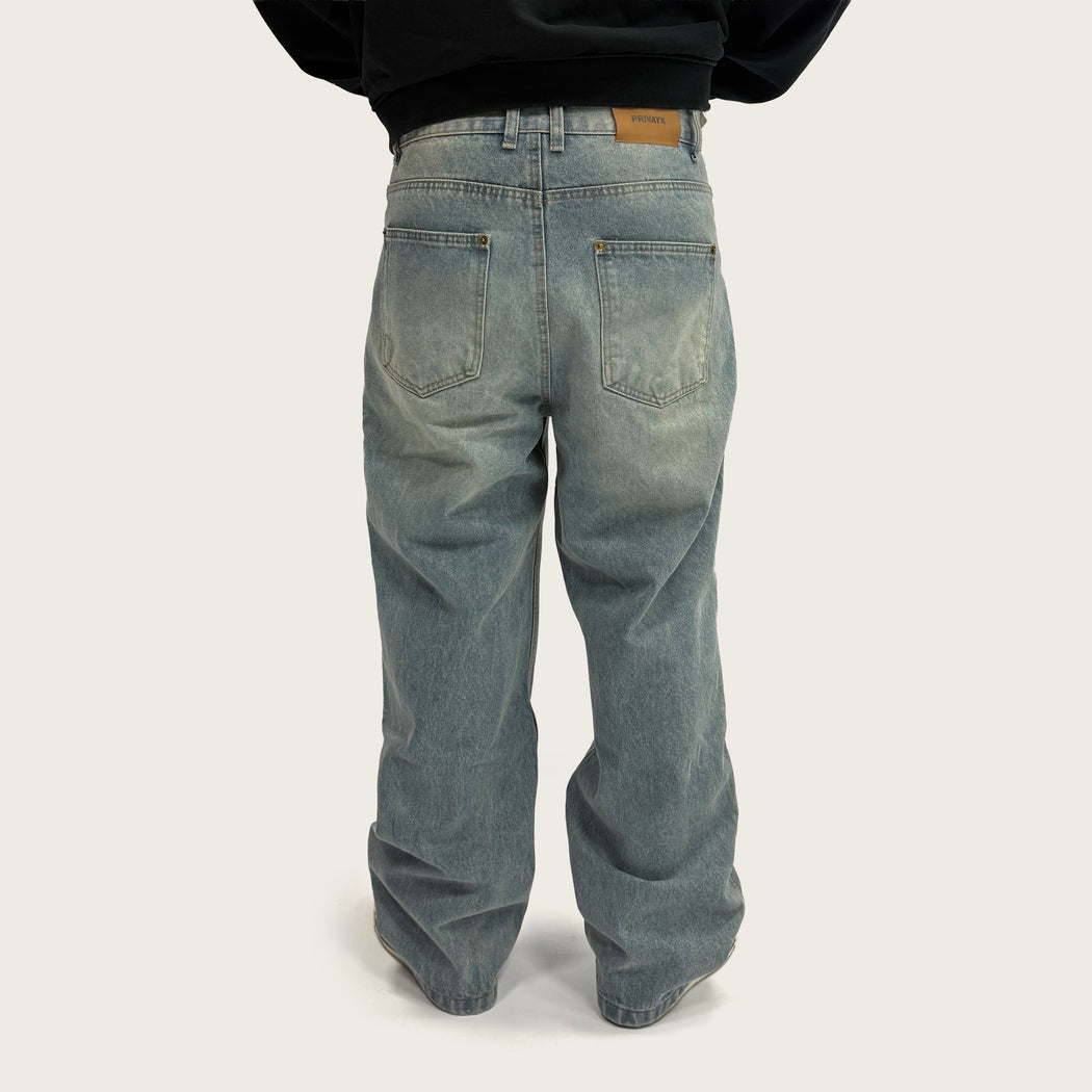 DOUBLE KNEE DENIM